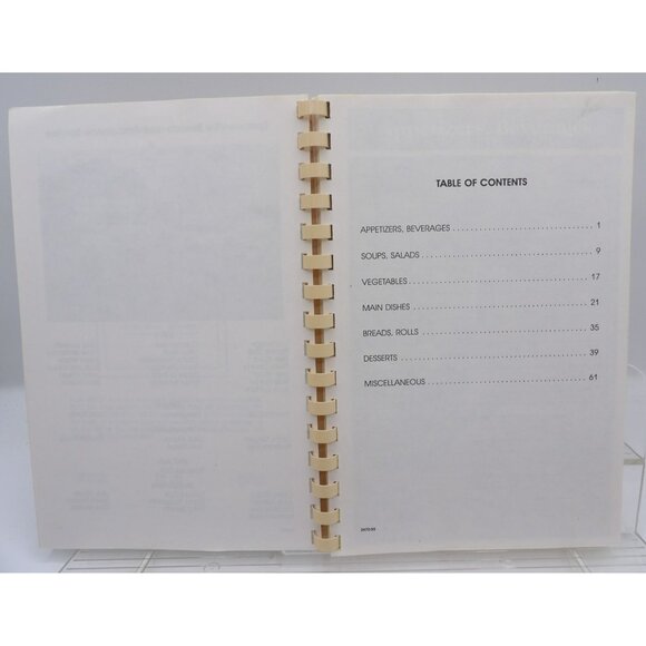 Spencerville E.M.S. 1993 "From Our Kitchens" Spiral-Bound Community Cookbook - Picture 4 of 6